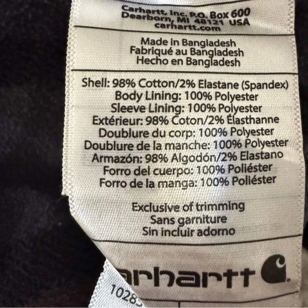 Carhartt Men’s XL Sandstone Button-Up Work‎ Jacket see description - Picture 2 of 10